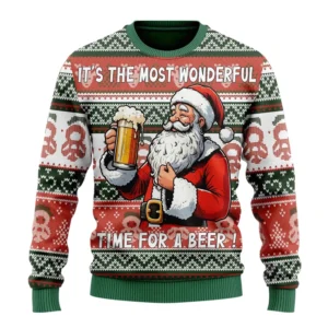 fashion beer ugly christmas sweater for women clothes hip hop bar party men sweatshirts casual male pullovers beers tracksuit